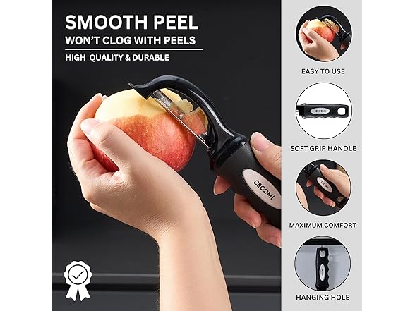 Croomi Premium Swivel Vegetable Peeler
