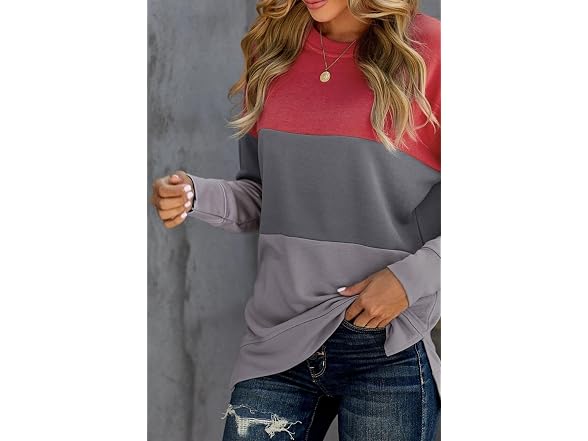 Kinswt Women (XL) Fall Fashion Sweatshirt Pullover