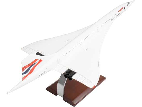 SkyMarks Elite British Airways Concorde 1/100 Scale Model