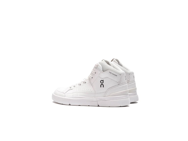 On Running The Roger Clubhouse Mid Men's Shoes All White Size 7.5