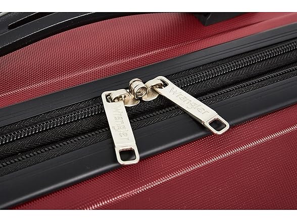 Wrangler 4 Piece Miami Luggage and Packing Cubes Set