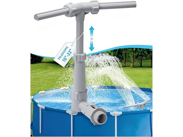Pool Waterfall Fountain Water Sprinkler