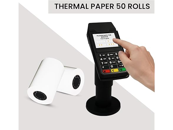 BAM POS Thermal Paper 2 1/4 x 50'