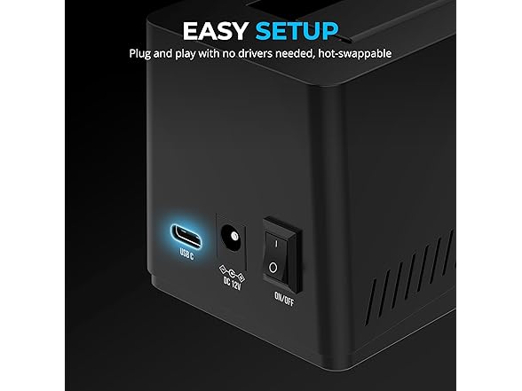 USB-C Hard Drive Docking Station