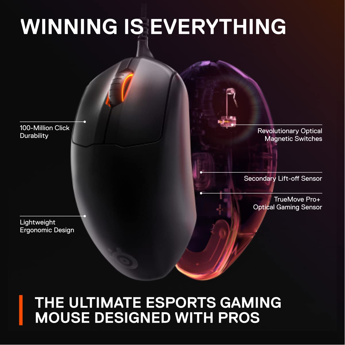 SteelSeries Prime eSports Gaming Mouse - Gallery 10