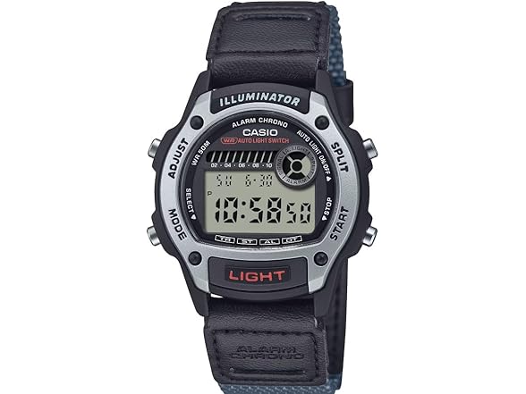 Casio Illuminator LED Watch Silver Blue