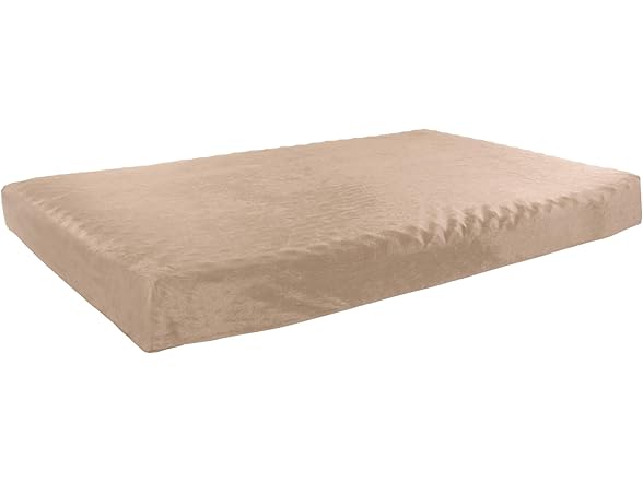 Memory Foam Dog Bed - 37x24 (Tan)