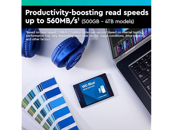 (NEW) Western Digital 1TB WD Blue SA510 SATA Internal SSD