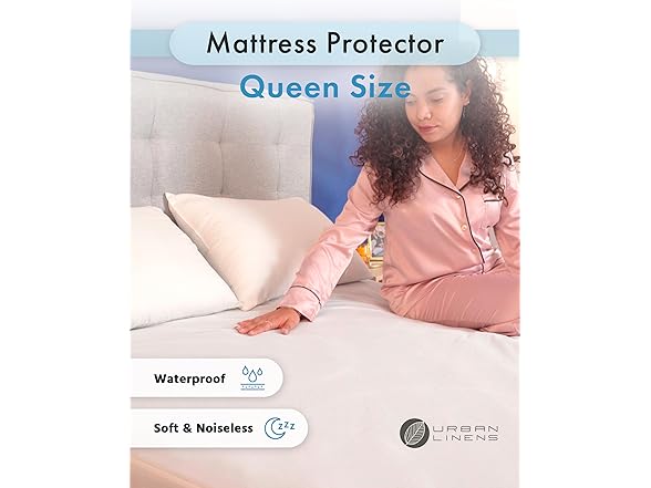 Waterproof Mattress Protector Queen Size