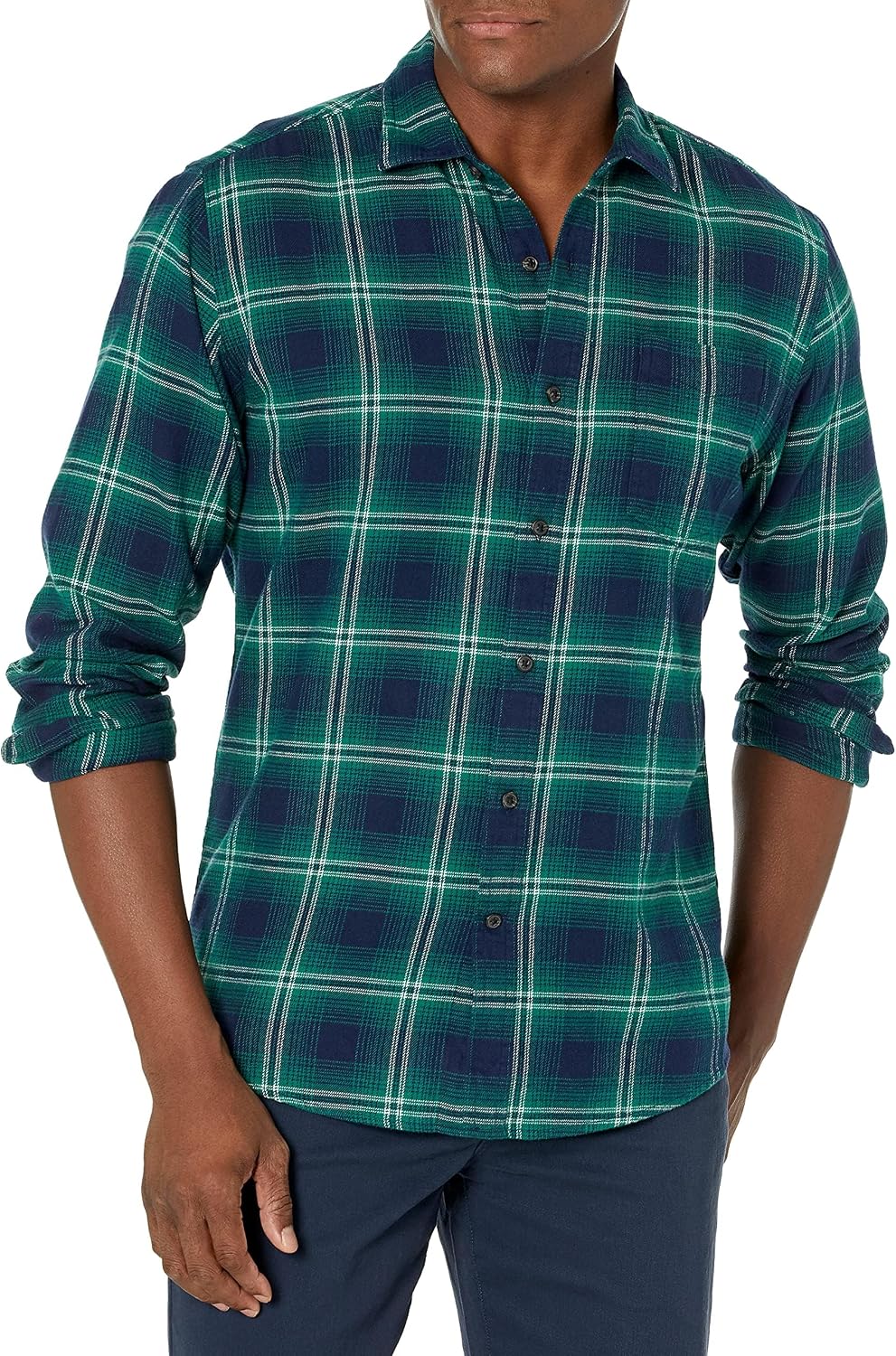 Amazon Essentials Men Long-sleeve Flannel Shirt - Gallery 33