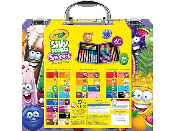Crayola Silly Scents Art Case Color Set