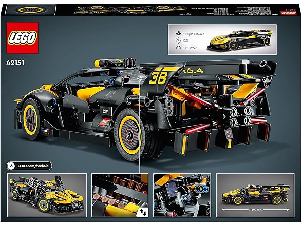 LEGO 42151 Technic Bugatti Car (Open Box)