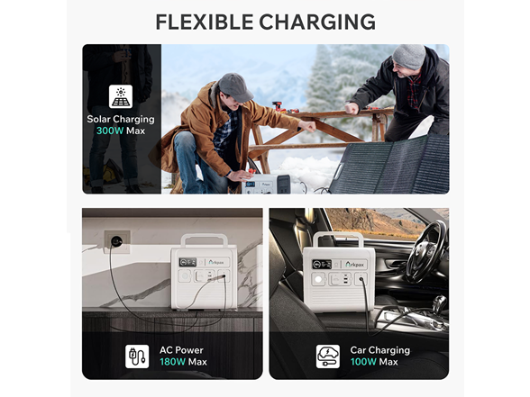 Arkpax Titan -40°F Cold-Proof Portable Power Station Bundle