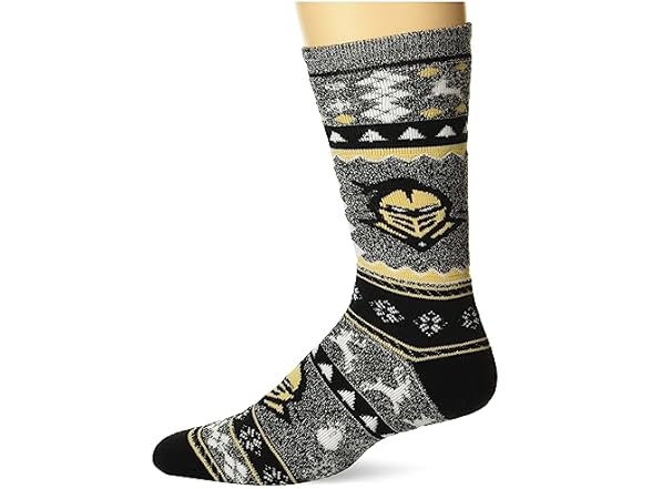 UCF Holiday Sock Grey Lg