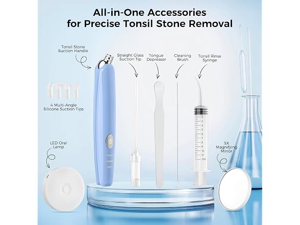 Tonsil Stone Remover Kit