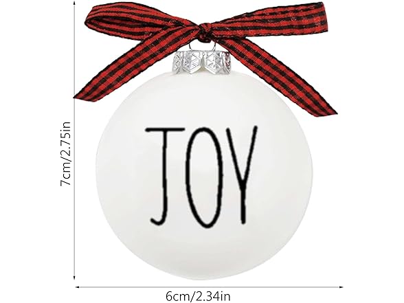 Wtosuhe 12PC Christmas Ball Ornaments