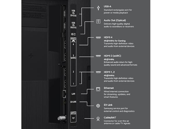 (NEW)  Samsung 100” Class, QN80H Series, Neo QLED Mini LED