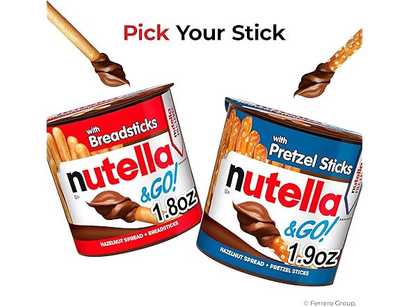 Nutella & GO! Hazelnut and Cocoa Spread