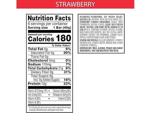 Special K Bar Protein Meal Bars 9.5oz Box (6 Bars)