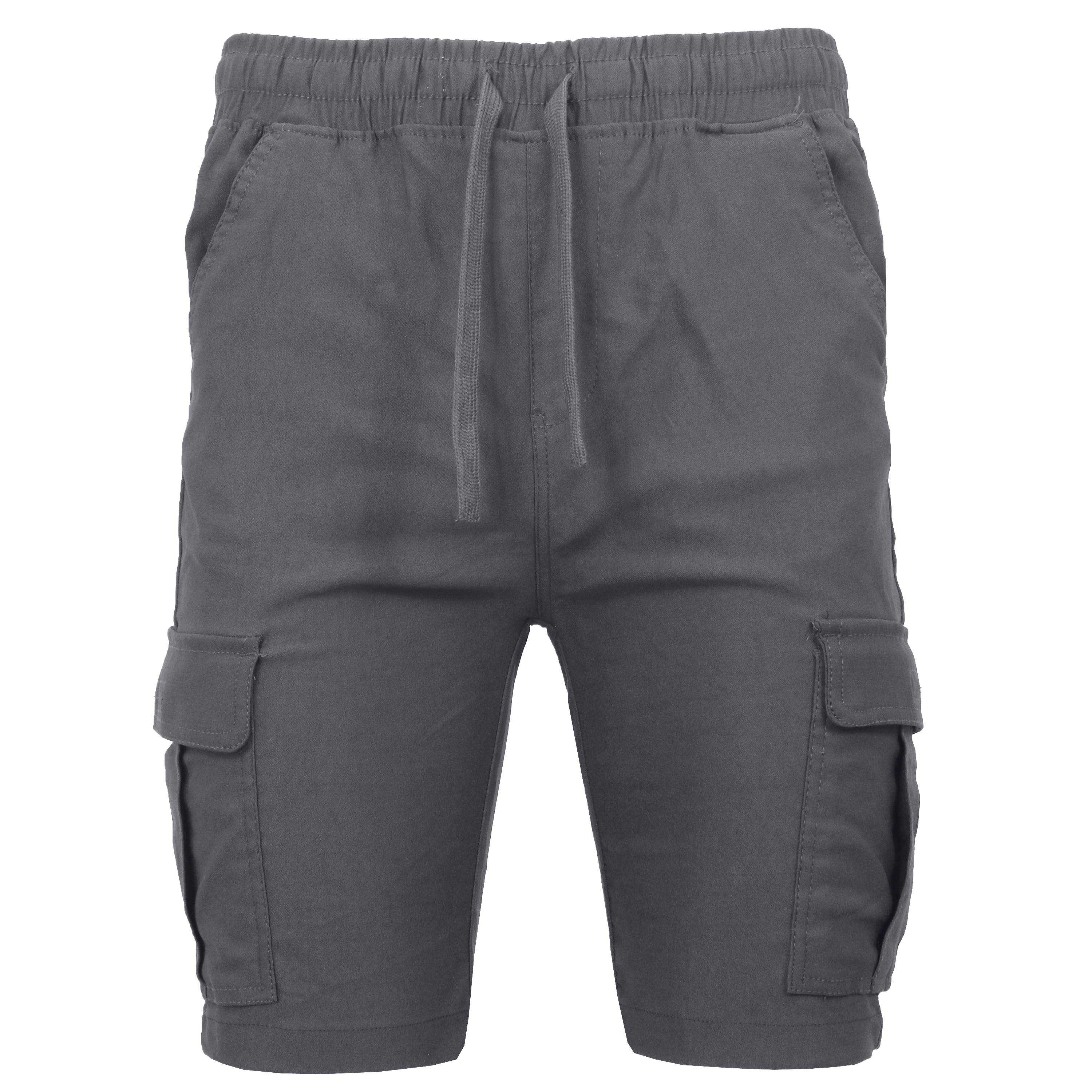 Mens Super Stretch Pull-On Cargo Shorts - Gallery 42