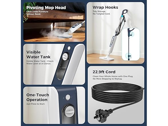 GOATCLEAN Steam Mop