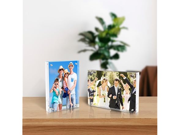 5x7 Inch Acrylic Picture Frame 5 Pack