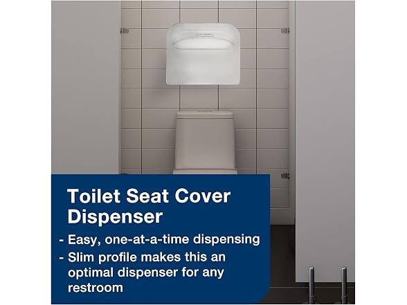 Tork Toilet Seat Cover White V1, Universal, TC0020