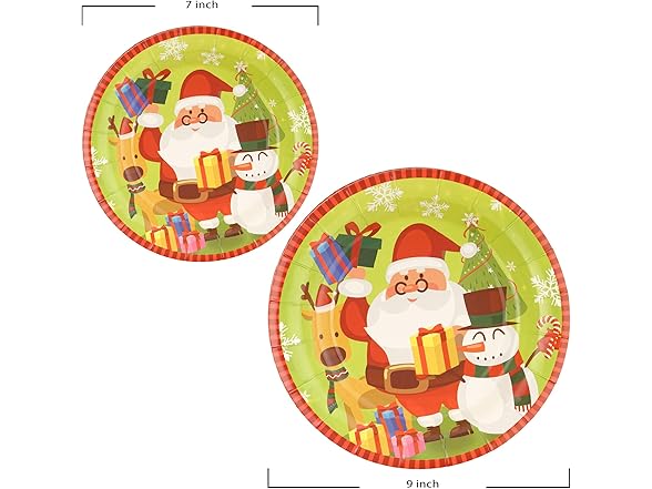 Christmas Party Supplies Set 176-Piece