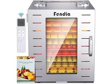 $113.99, Was $326.98, 65% Off! Food Dehydrator for Jerky dealfomo