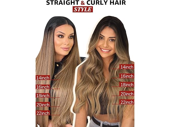 SAFIRENY Clip in Hair Extensions