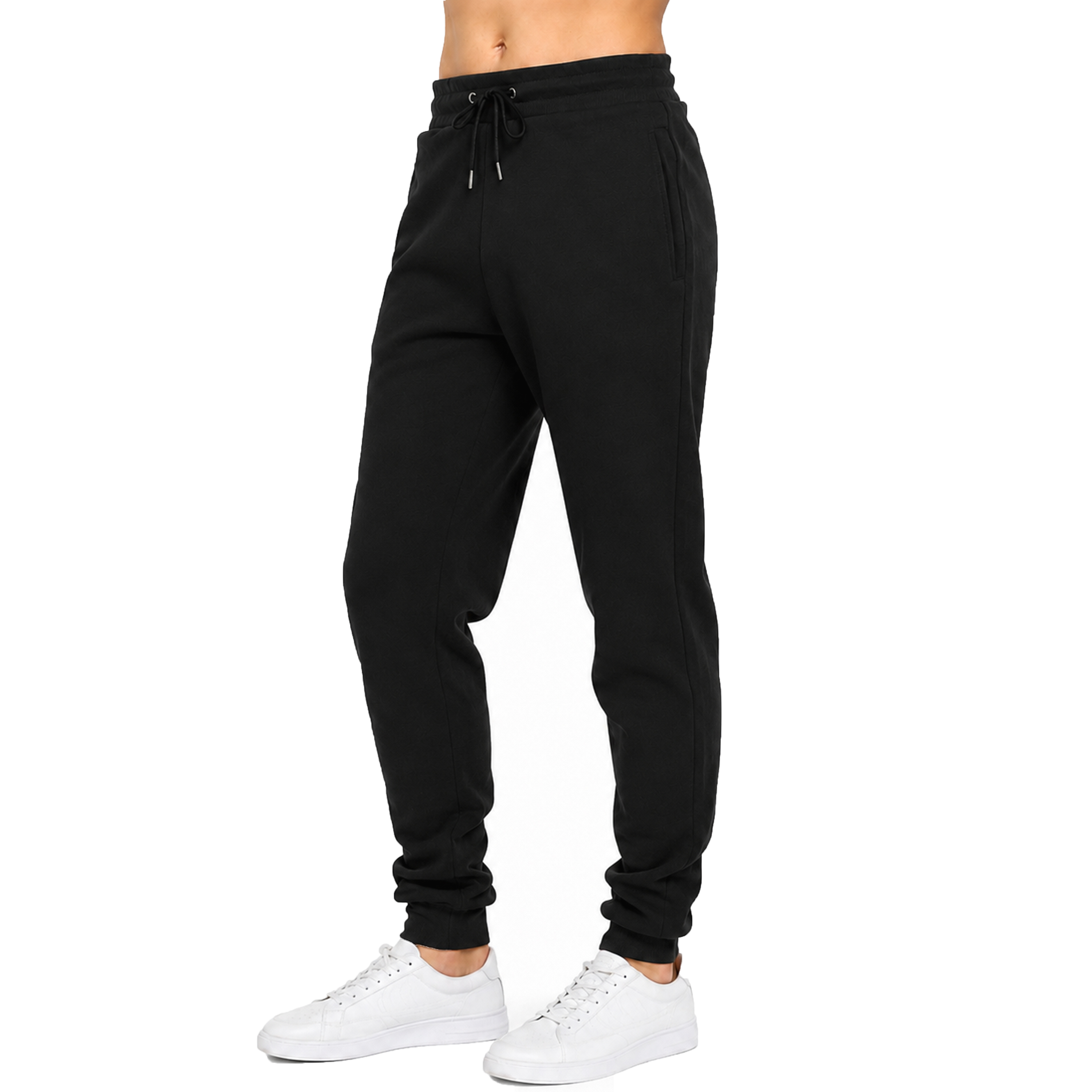 6Pk Womens Fleece Joggers w-Zip Pockets - Gallery 23