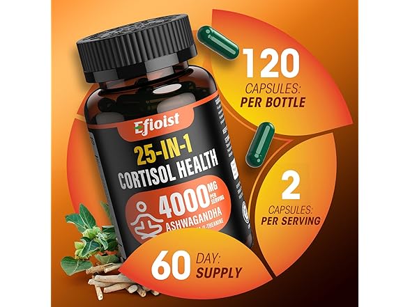 Efioist 25 in 1 Cortisol Health Supplement