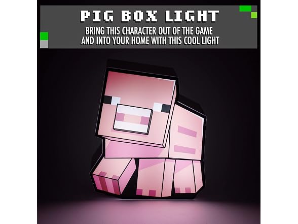 Paladone Minecraft Pig Night Light - Gallery 4