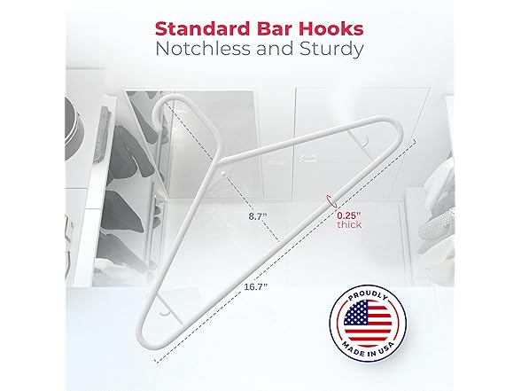 Neaties Plastic Hangers 50 Pack (60 Count)