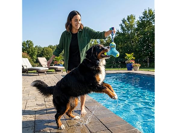 Outward Hound FlyFetch Rope Tug Dog Toy, Plush