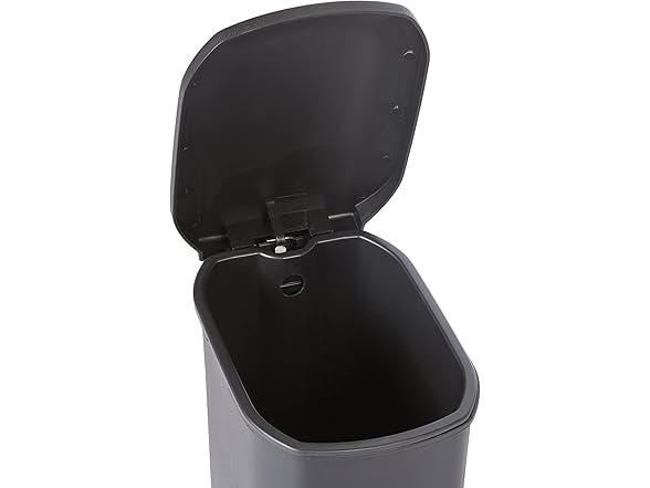 Amazon Basics Compact Plastic Bathroom Trash