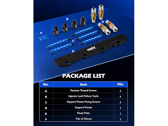 Orion Motor Tech Fuel Injector Removal Tool Kit