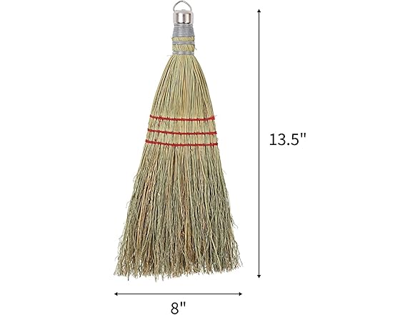 Genuine Joe Whisk Broom, Metal Hang Ring