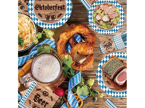 Oktoberfest Party Dinnerware Set
