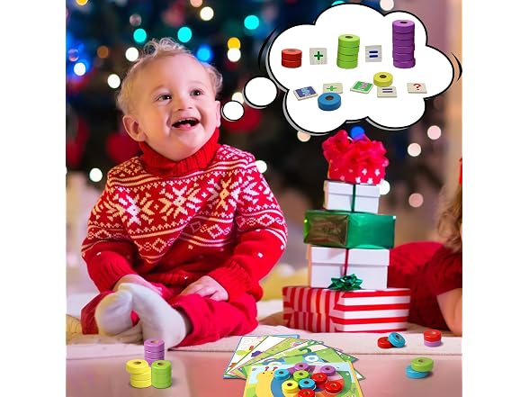 Lydaz Toddler Montessori Math Toy