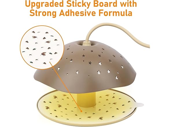 2 Packs of Sticky Flea Traps