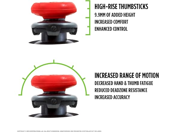 KontrolFreek FPS Freek Inferno PS4 Thumbsticks