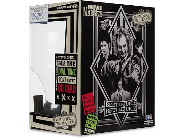 McFarlane Toys Movie Maniacs - 6in Posed Beetlejuice Fi