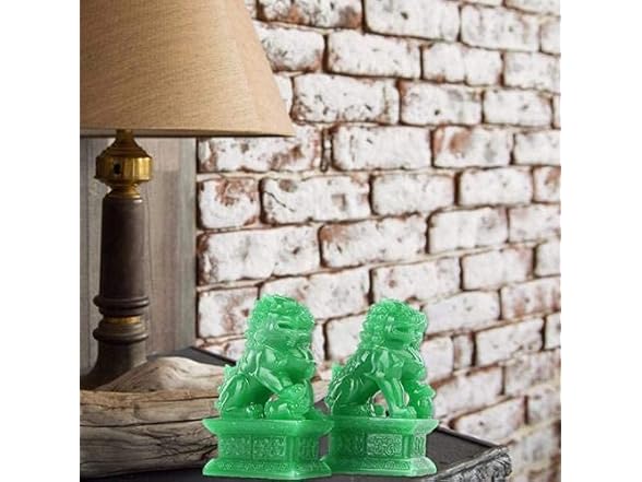Wealth Porsperity Pair of Fu Foo Dogs