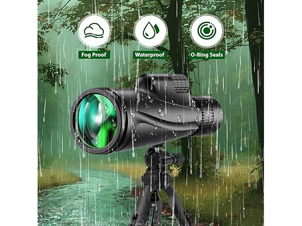 80x100 High Powered Monocular Telescope