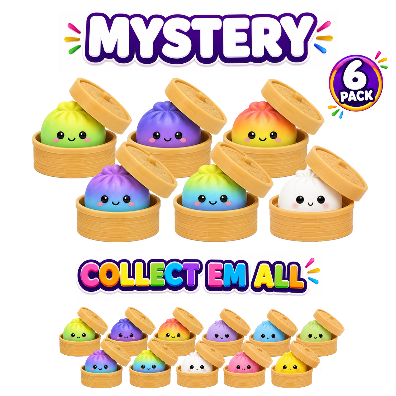 Twilight Squishy Sensory Toys Dumpling - Your Choice - Gallery 12