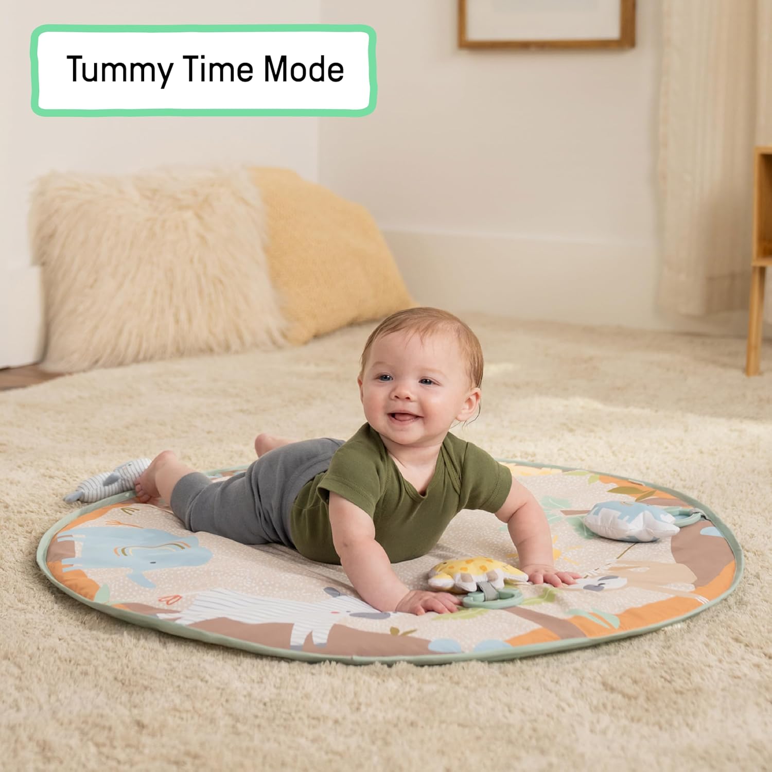 Ingenuity Wonder & Wood Baby Play Mat - Gallery 10