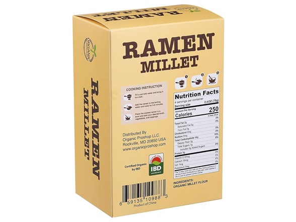 (6 pack) Organic Proshop - Millet Ramen