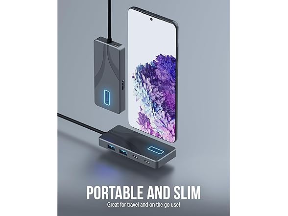 SABRENT USB-C 5-in-1 Hub 4K HDMI 100W PD