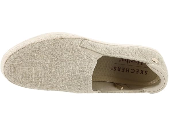 Skechers Women's Martha Stewart Bobs Sesame Shoes (9.5)